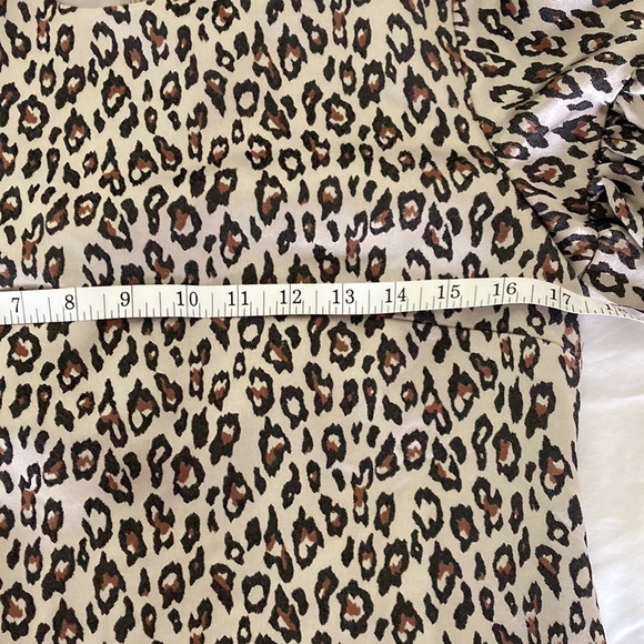 Banana Republic leopard print metallic shift dress - Picture 10 of 16